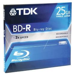 TDK Media TDK 4x BD-R Media - 25GB - 1 Pack Jewel Case