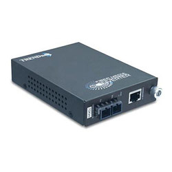 TRENDNET - BUSINESS CLASS TRENDnet TFC-1000S70 Intelligent 1000Base-T to 1000Base-FX Single Mode SC Fiber Converter