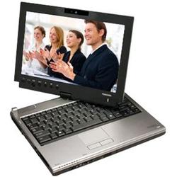 Toshiba Portege M700-S7043V Tablet PC - Centrino Pro - Intel Core 2 Duo T8100 2.1GHz - 12.1 WXGA - 1GB DDR2 SDRAM - 160GB - DVD-Writer (DVD-RAM/ R/ RW) - Gigab