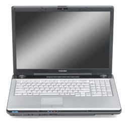 Toshiba SATELLITE P205-S8811 17 Laptop Computer Intel Core 2 Duo T5450 1.66GHz/ 3GB RAM / 250GB Hard Drive / Intel GMA X3100 graphics / DVD R/RW Drive / 802.11