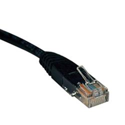 Tripp Lite Cat.5e UTP Patch Cable - 1ft - Black