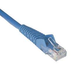 Tripp Lite Cat6a/Cat6/Cat5e/Cat5/Network, Blue Cat6 Gigabit Snagless Patch Cable - 2 ft. - RJ45 M/M