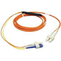 Tripp Lite Mode Conditioning Fiber Optic Patch Cable - 2 x SC - 2 x SC - 9.84ft - Yellow, Orange