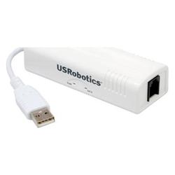 U.S. Robotics 5637 56K USB Modem - USB - 1 x RJ-11 Phoneline - 56 Kbps