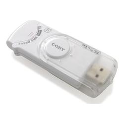 Coby USB 2.0 CARD READER - MICROSD;MULTIMEDIACARD;SD MEMORY CARD
