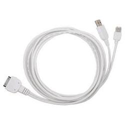 Eforcity USB/Firewire [2-IN-1] Cable for Apple iPod, iPod with Click Wheel, iPod nano, iPod (video), iPod min