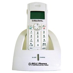Nw Bell Unical 31120-1 DECT 6.0 Digital Cordless Phone - 1 x Phone Line(s) - White