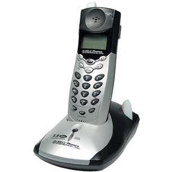 Nw Bell Unical 35807-4 Analog Cordless Phone - 1 x Phone Line(s) - 1 x Headset - Silver, Black