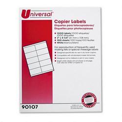 Universal Office Products Universal Office Adhesive Address Label - Permanent - 1000 / Box