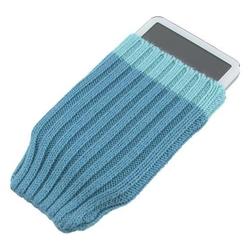 Eforcity Universal Sock iSock Aqua Blue Beanie Cap / Sock for Apple iPod Nano, Photo, Video, Microsoft Zune o