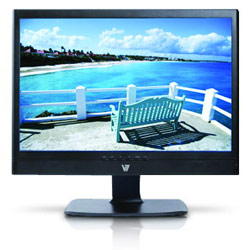 V7G - LCD V7 D24W33 - 24 Widescreen LCD Monitor - 1000:1, 2ms, 1920x1200 - DVI