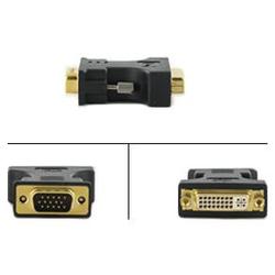 Abacus24-7 VGA (HD-15) Male to DVI-A Female Adapter (Gold Plated)