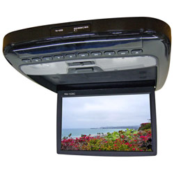 Valor Multimedia RM-1028C 10.2 Widescreen Flip-Down Monitor with Built-In DVD/USB/SD(tm)