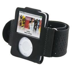 Eforcity Velvet ArmBand for iPod Gen3 Nano, Black by Eforcity