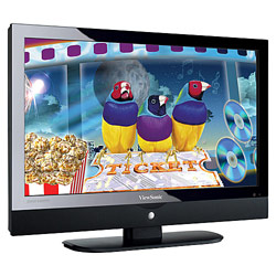 Viewsonic ViewSonic N4285P 42 Widescreen LCD HDTV - 2000:1, 6.5ms, 1920x1080 - Glossy Black