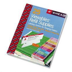 Smead Manufacturing Co. Viewables® & Arrange™ Labeling System Supplies Kit for Hanging File Folders (SMD64905)