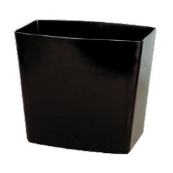 OFFICEMATE INTERNATIONAL CORP Waste Container, 20 Quarts Cap., 13-3/4 x8-3/8 x12-1/2 , BK (OIC22262)