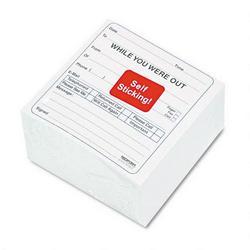 Rediform Office Products While You Were Out Self Sticking Mega Message Cube, 4 x 4 x 2h, 512/Cube (RED47696)