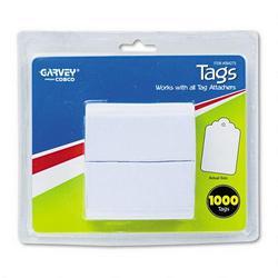 Consolidated Stamp White Refill Tags for Tag Attacher Gun, 1000 Tags Per Card (COS094275)