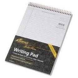 Ampad/Divi Of American Pd & Ppr Wirebound White Legal Pad with Designer Green Cover, 8 1/2x11 3/4, 70 Sheets/Pad (AMP20815)