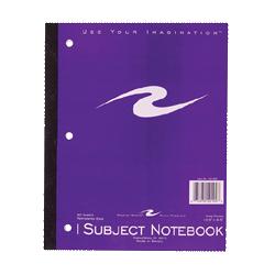 Roaring Spring Paper Products Wireless Notebook,3-HP,Perforated,10-1/2 x8-1/2 ,1 Subject (ROA20190)