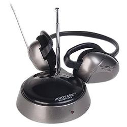 Innovage Products Wireless Transmitter Headphones w/FM Scan Radio