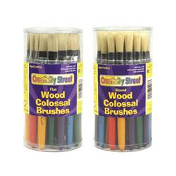 The Chenille Kraft Company Wood Handle Colossal Brushes (5167)
