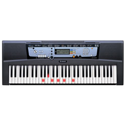 YAMAHA CORPORATION OF AMERICA Yamaha EZ-200 61-Key Lighted Keyboard with Yamaha Education Suite