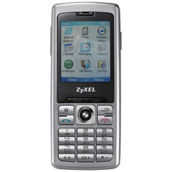 ZYXEL ZyXEL V660 Tri-band GSM, 802.11G Wifi VoIP Phone, with 1.3 Mega Pixel Camera, and Windows Mobile 5 (Unlocked)