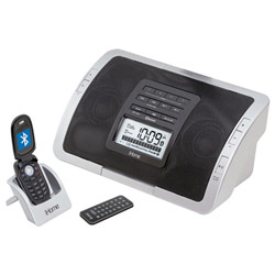 iHome Bluetooth Clock Radio Speaker System for Cell Phones