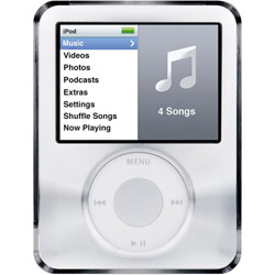Iluv jWIN I41SIL Hard Case for iPod - Silver