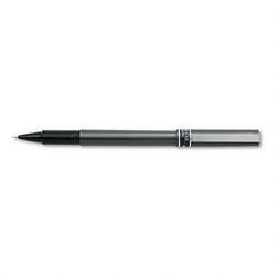 Faber Castell/Sanford Ink Company uni ball® DELUXE Roller Ball Pen, 0.5mm, Metallic Gray Barrel, Black Ink (SAN60025)