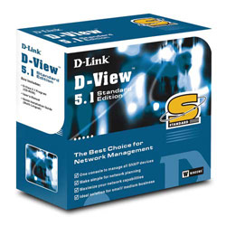 D-LINK SYSTEMS D-Link SNMP Network Management System D-View v.5.1 - PC