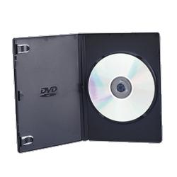 Compucessory DVD Storage Case, 5-1/4 Wx1/2 Dx7-7/16 H, 5/Pack, Black (CCS22296)