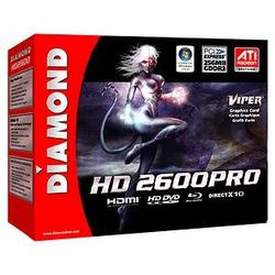 BEST DATA - DIAMOND Diamond Radeon HD 2600PRO Graphics Card - ATi Radeon HD 2600 PRO 600MHz - 256MB GDDR2 SDRAM