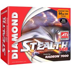 BEST DATA - DIAMOND Diamond S60 Radeon 7000 32MB PCI Video Card ( VGA TV-Out )