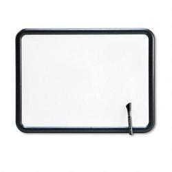 Quartet Manufacturing. Co. Dry Erase Contour® Board, 24 x 18, Plastic Graphite Frame (QRT7551)