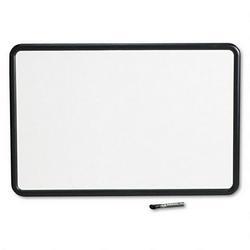 Quartet Manufacturing. Co. Dry Erase Contour® Board, 36 x 24, Plastic Graphite Frame (QRT7553)