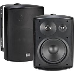 DUAL Dual LU53PB Indoor / Outdoor Speaker - 3-way Speaker 60W (RMS) / 125W (PMPO) - Black