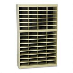 Safco Products E-Z Stor® Steel Literature Center, Legal, 60 Compartments, 60 h, Tropic Sand (SAF9271TSR)