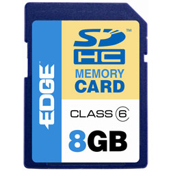 Edge EDGE 8GB ProShot SDHC Card Class 6