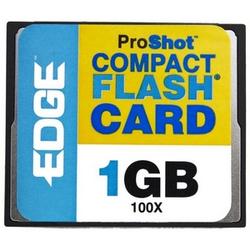 Edge EDGE Tech 1GB ProShot CompactFlash Card - 100x - 1 GB