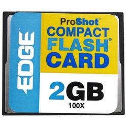 Edge EDGE Tech 2GB ProShot CompactFlash Card - 100x - 2 GB