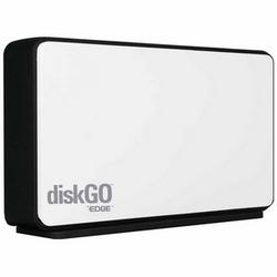 Edge EDGE Tech DiskGO! Hard Drive - 160GB - USB 2.0, IEEE 1394 - USB, FireWire - External - Glacier