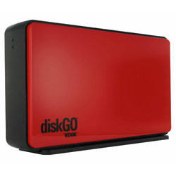Edge EDGE Tech DiskGO! Hard Drive - 750GB - USB 2.0 - USB - External - Ruby