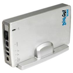 Edge EDGE Tech DiskGO! Portable Hard Drive - 120GB - 7200rpm - USB 2.0, IEEE 1394a - USB, FireWire - External