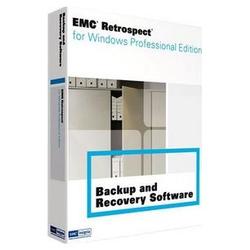 EMC CORPORATION - RETROSPECT EMC Insignia Retrospect Open File Backup v.7.5 - Add-on - Complete Product - 3 User, 3 Server - Retail - PC