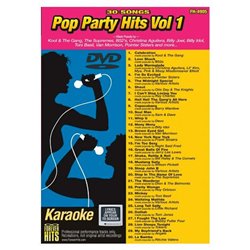 Emerson EMERSON 4905 Pop Party Hits Vol. 1 DVD--30 songs