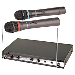 Emerson EMERSON WM320 Wireless Dual-Channel Karaoke Microphone