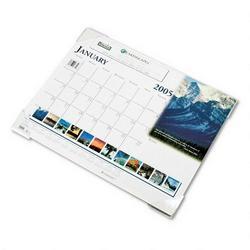 House Of Doolittle Earthscapes Monthly Desk Pad Calendar, Nonrefillable, 18-1/2 x 13, Full Color (HOD0144)